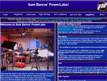Tablet Screenshot of power-labs.com